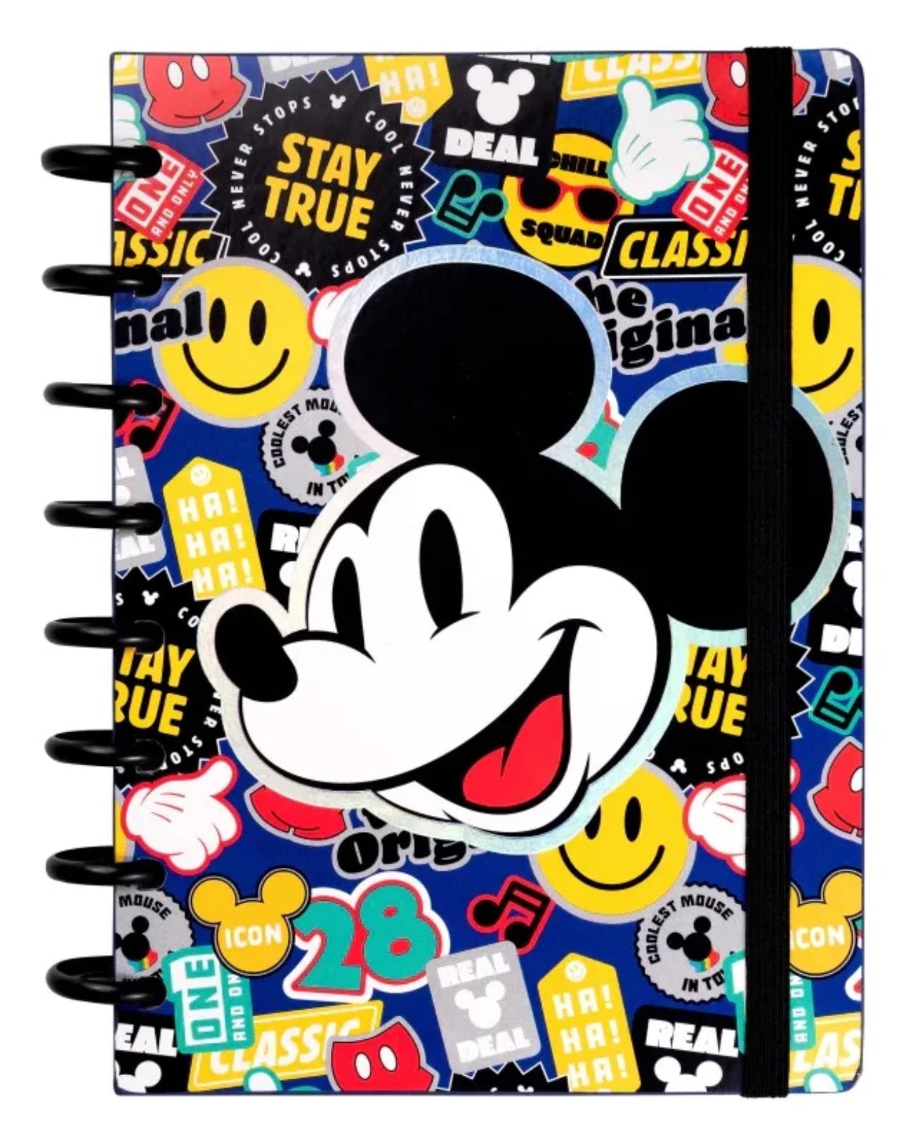 MOOVING LOOP CUADERNO A DISCOS A5 MICKEY MOUSE